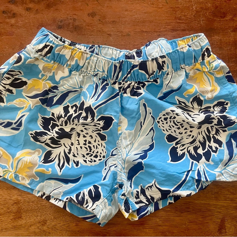 Floral Blue Women's Patagonia Shorts